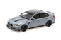 Minichamps 2023 BMW M3 CS (G80) Brooklyn Grey Metallic 1:18 Cartsfy Inc.