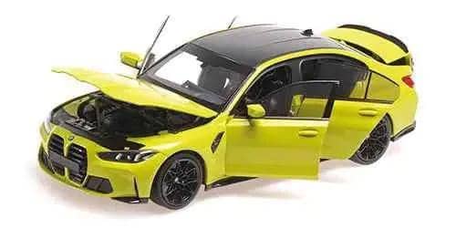 Minichamps 2024 BMW M3 (G80) Sao Paulo Yellow 1:18 STM Diecast Default Title Default Title-