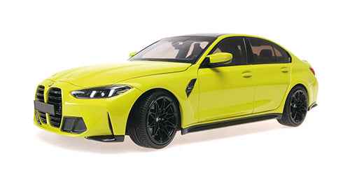 Minichamps 2024 BMW M3 (G80) Sao Paulo Yellow 1:18 Cartsfy Inc.