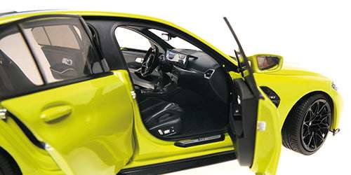 Minichamps 2024 BMW M3 (G80) Sao Paulo Yellow 1:18 Cartsfy Inc.