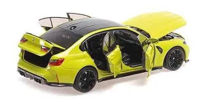 Minichamps 2024 BMW M3 (G80) Sao Paulo Yellow 1:18 STM Diecast Default Title Default Title-