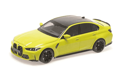 Minichamps 2024 BMW M3 (G80) Sao Paulo Yellow 1:18 STM Diecast Default Title Default Title-