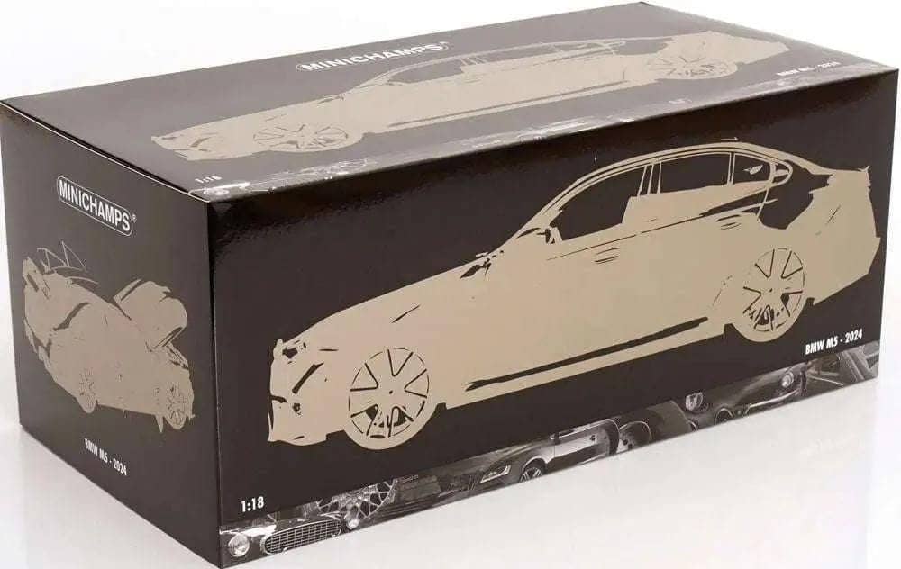 Minichamps 2024 BMW M5 (G90) Isle of Man Green Metallic 1:18 STM Diecast Default Title Default Title-