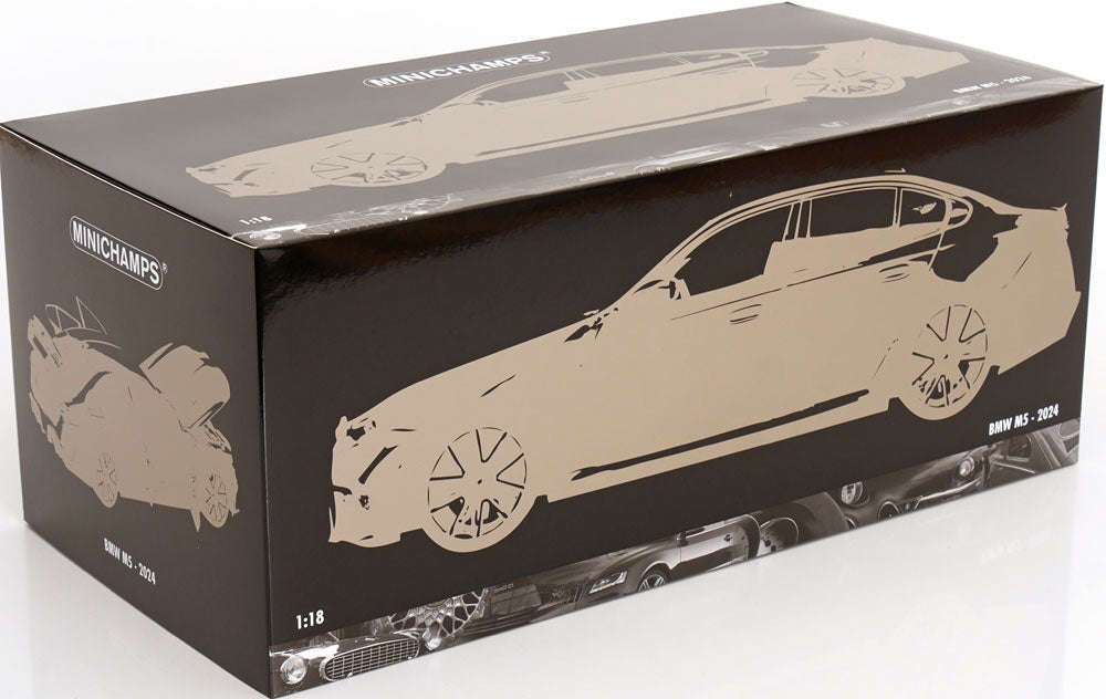 Minichamps 2024 BMW M5 (G90) Isle of Man Green Metallic 1:18 STM Diecast Default Title Default Title-