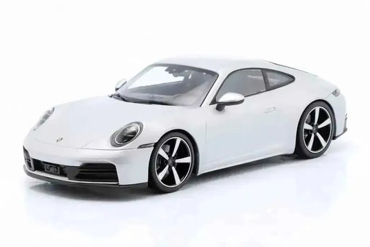 Minichamps 2025 Porsche 911 992.2 Carrera Coupe GT Silver Metallic 1:18 DEALER EDITION STM Diecast Default Title Default Title-
