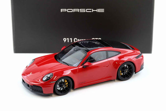 Minichamps 2025 Porsche 911 992.2 Carrera GTS Carmine Red 1:18 DEALER EDITION Cartsfy Inc.