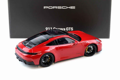 Minichamps 2025 Porsche 911 992.2 Carrera GTS Carmine Red 1:18 DEALER EDITION Cartsfy Inc.