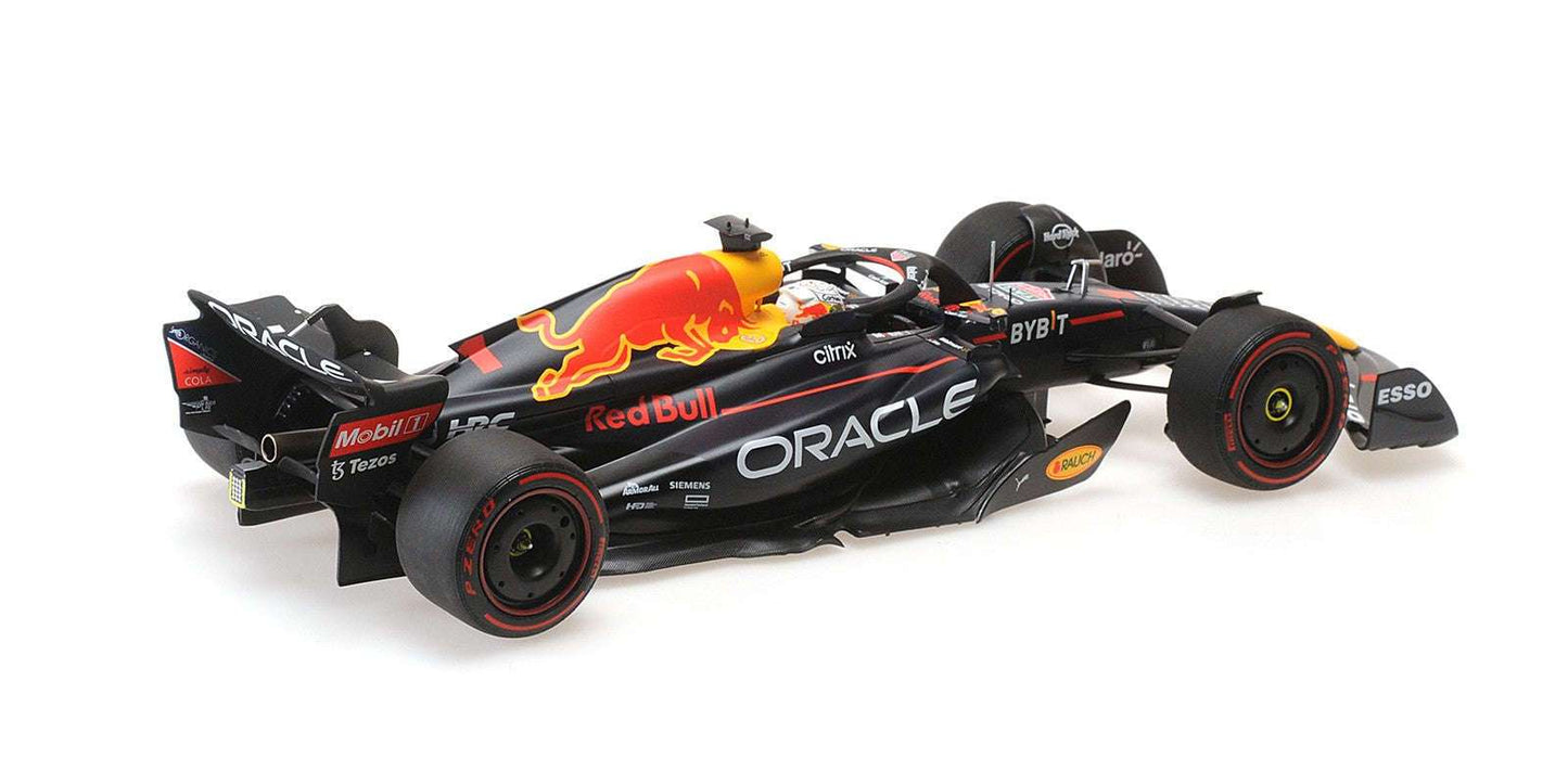 Minichamps F1 RB18 Team Oracle Red Bull Racing #1 Winner Belgium GP WORLD CHAMPION 2022 (Verstappen) 1:18 STM Diecast Default Title Default Title-