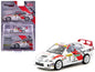 Mitsubishi Lancer Evolution IV #1 Tommi Makinen - Seppo Harjanne 3rd Place "Monte Carlo Rally" (1997) "Global64" Series 1/64 Diecast Model by Tarmac Works Miniature Motors Default Title Default Title-