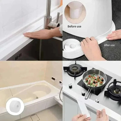 Moisture-Proof Kitchen and Bathroom Sink Gap Sticker Tape DailySale Default Title Default Title-