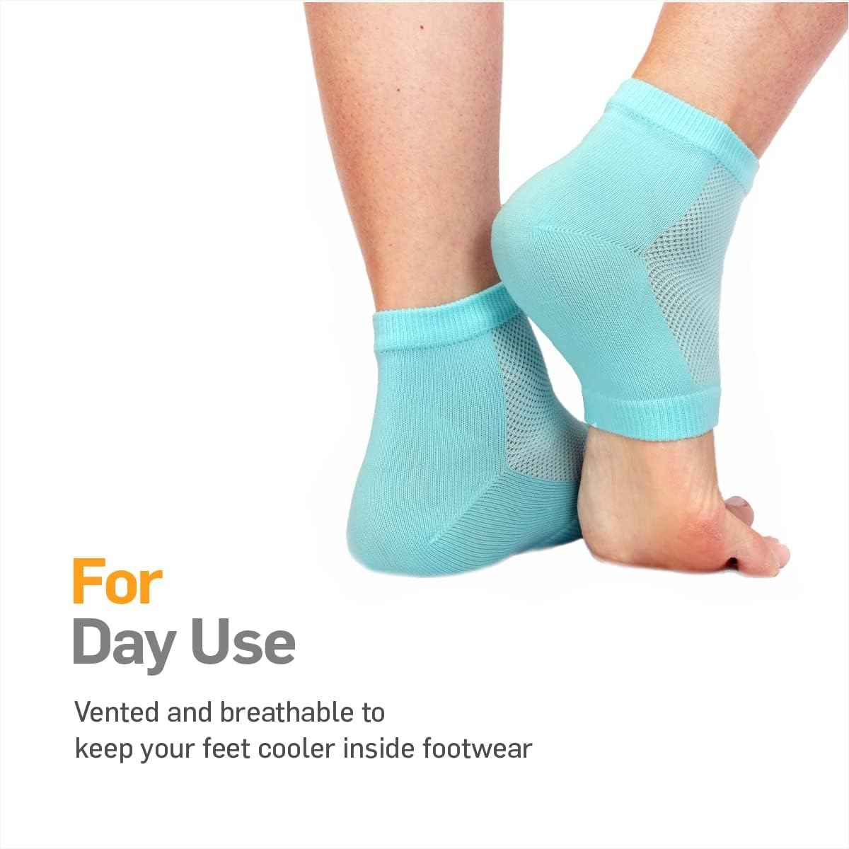 Moisturizing Heel Sleeves Day/Night Combo Pack Cartsfy Inc.