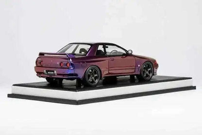 Motorhelix 1991 Nissan Skyline GT-R R32 (BNR32) Customized Version Midnight Purple 1:18 STM Diecast Default Title Default Title-