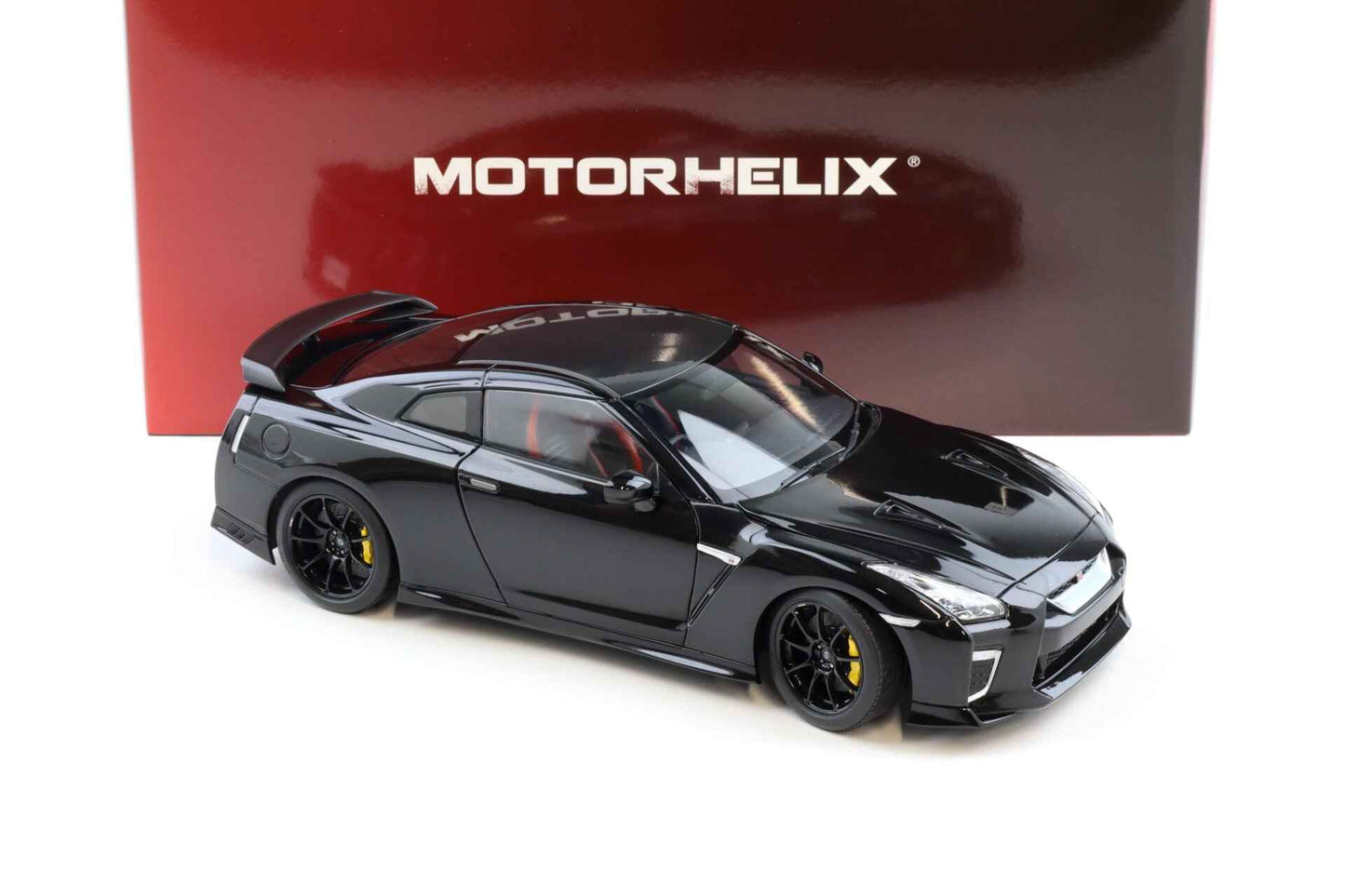 Motorhelix 2022 Nissan Skyline GT-R R35 Nismo Track Edition T-Spec Meteor Flake Black Pearl 1:18 Cartsfy Inc.