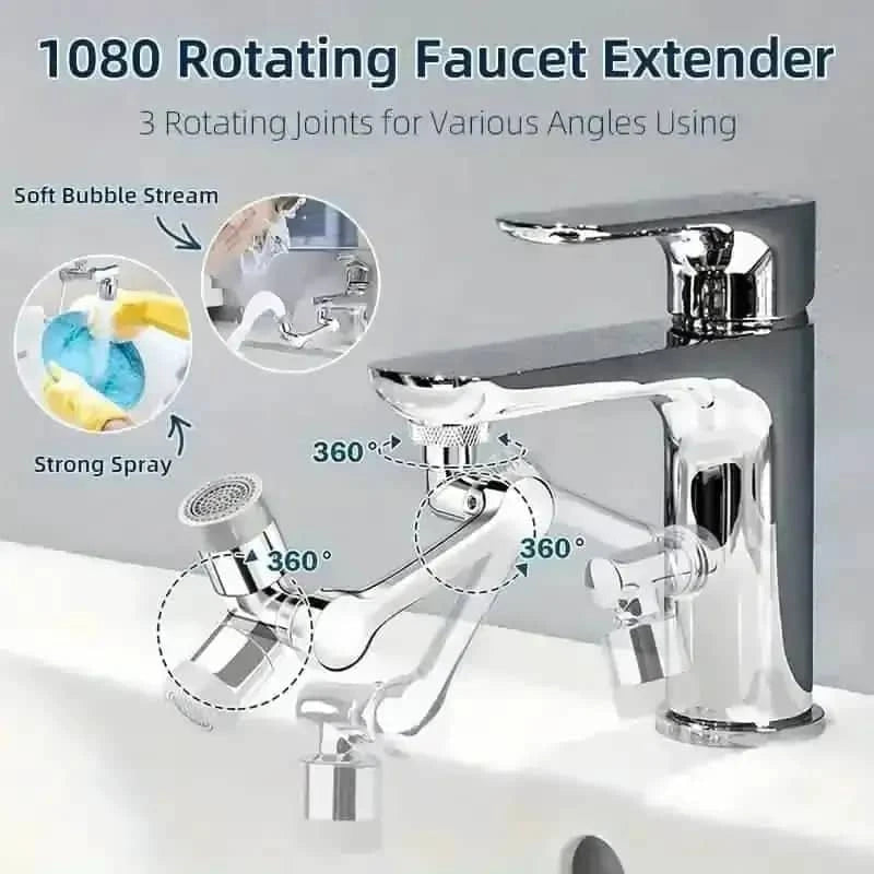 Multi Functional Large Angle Rotating Bathroom Sink DailySale Default Title Default Title-