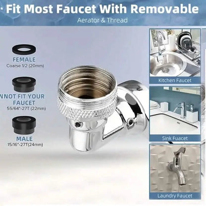 Multi Functional Large Angle Rotating Bathroom Sink Cartsfy Inc.