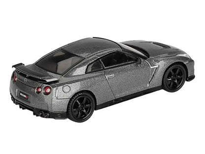 Nissan GT-R Nismo R35 CRS Version RHD (Right Hand Drive) Dark Metal Gray Metallic Limited Edition 1/64 Diecast Model Car by Mini GT Cartsfy Inc.