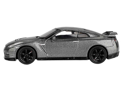 Nissan GT-R Nismo R35 CRS Version RHD (Right Hand Drive) Dark Metal Gray Metallic Limited Edition 1/64 Diecast Model Car by Mini GT Cartsfy Inc.