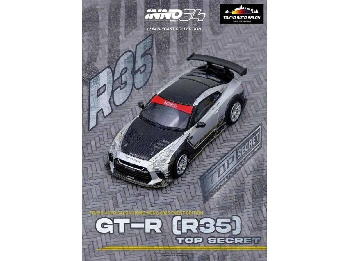 Nissan Top Secret "Tokyo Auto Salon Hong Kong 2025 Event Edition" Set of 2 Pieces 1/64 Diecast Model Car by Inno Models Miniature Motors Default Title Default Title-