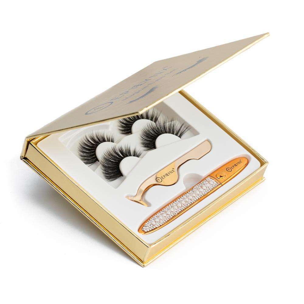No-Glue Lash Kit – Waterproof Liner, Reusable Lashes & Vegan Formula Cartsfy Inc.