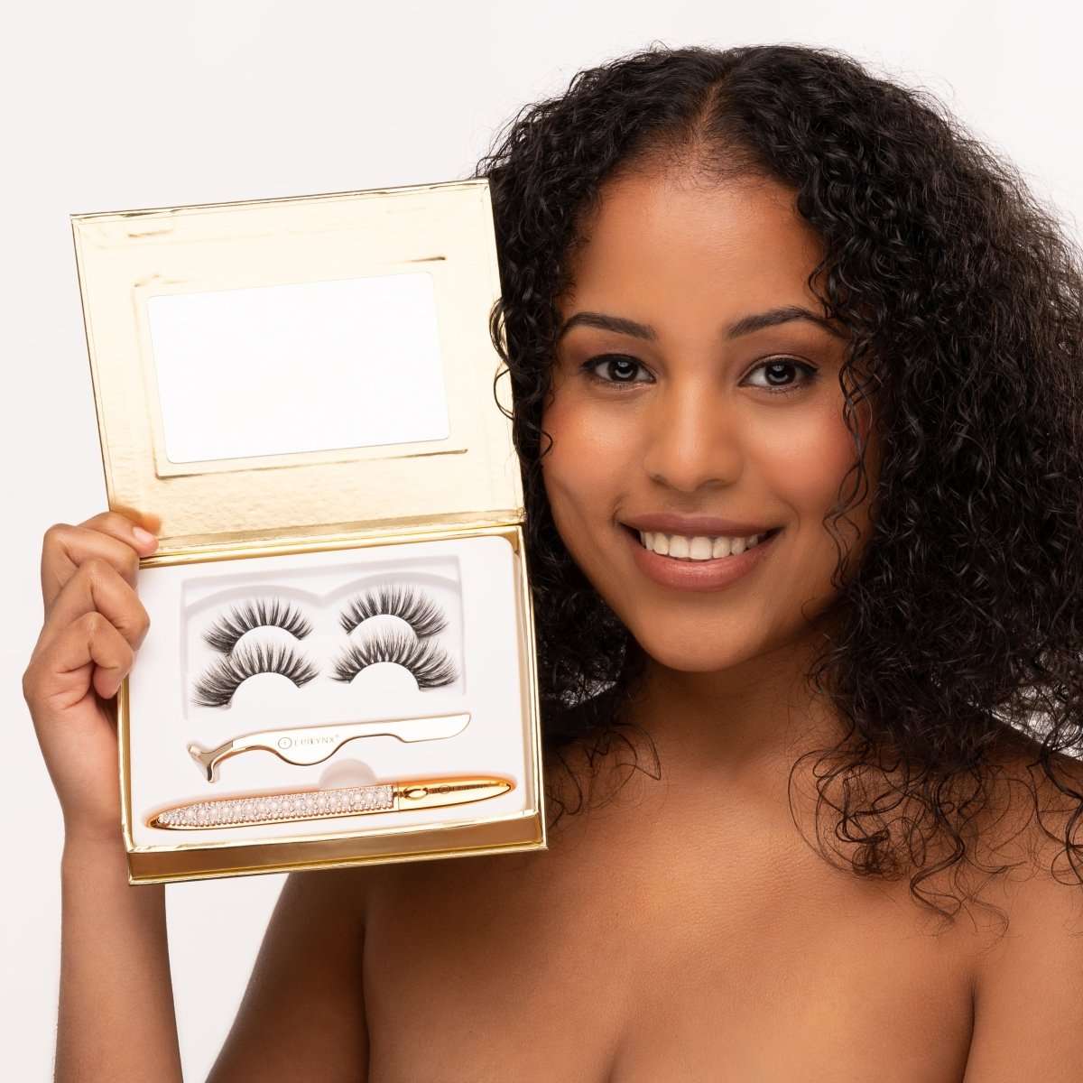 No-Glue Lash Kit – Waterproof Liner, Reusable Lashes & Vegan Formula Cartsfy Inc.