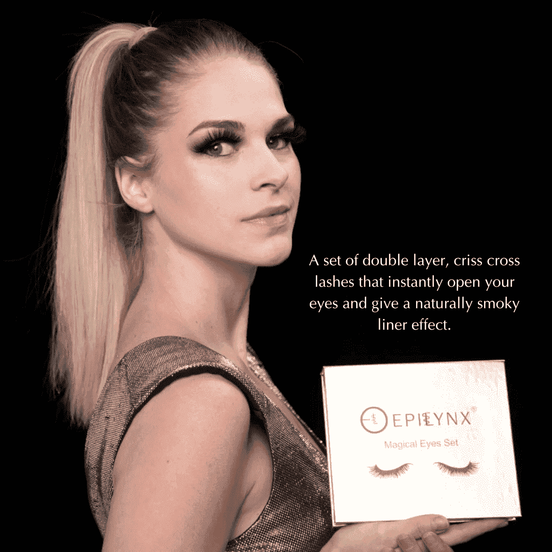 No-Glue Lash Kit – Waterproof Liner, Reusable Lashes & Vegan Formula Cartsfy Inc.