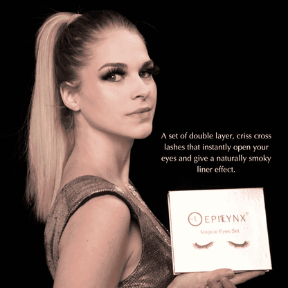No-Glue Lash Kit – Waterproof Liner, Reusable Lashes & Vegan Formula Cartsfy Inc.