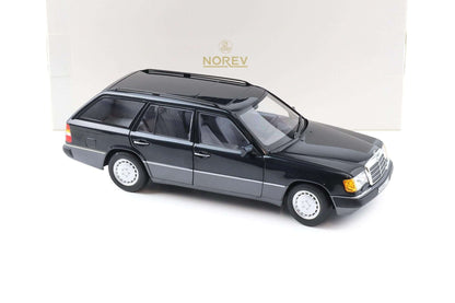 Norev 1:18 1990 Mercedes-Benz E Class 300TD (S124) Station Wagon T-Model Black 1:18 STM Diecast Default Title Default Title-