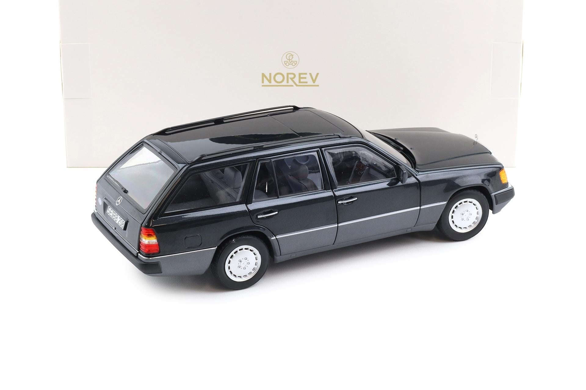 Norev 1:18 1990 Mercedes-Benz E Class 300TD (S124) Station Wagon T-Model Black 1:18 STM Diecast Default Title Default Title-