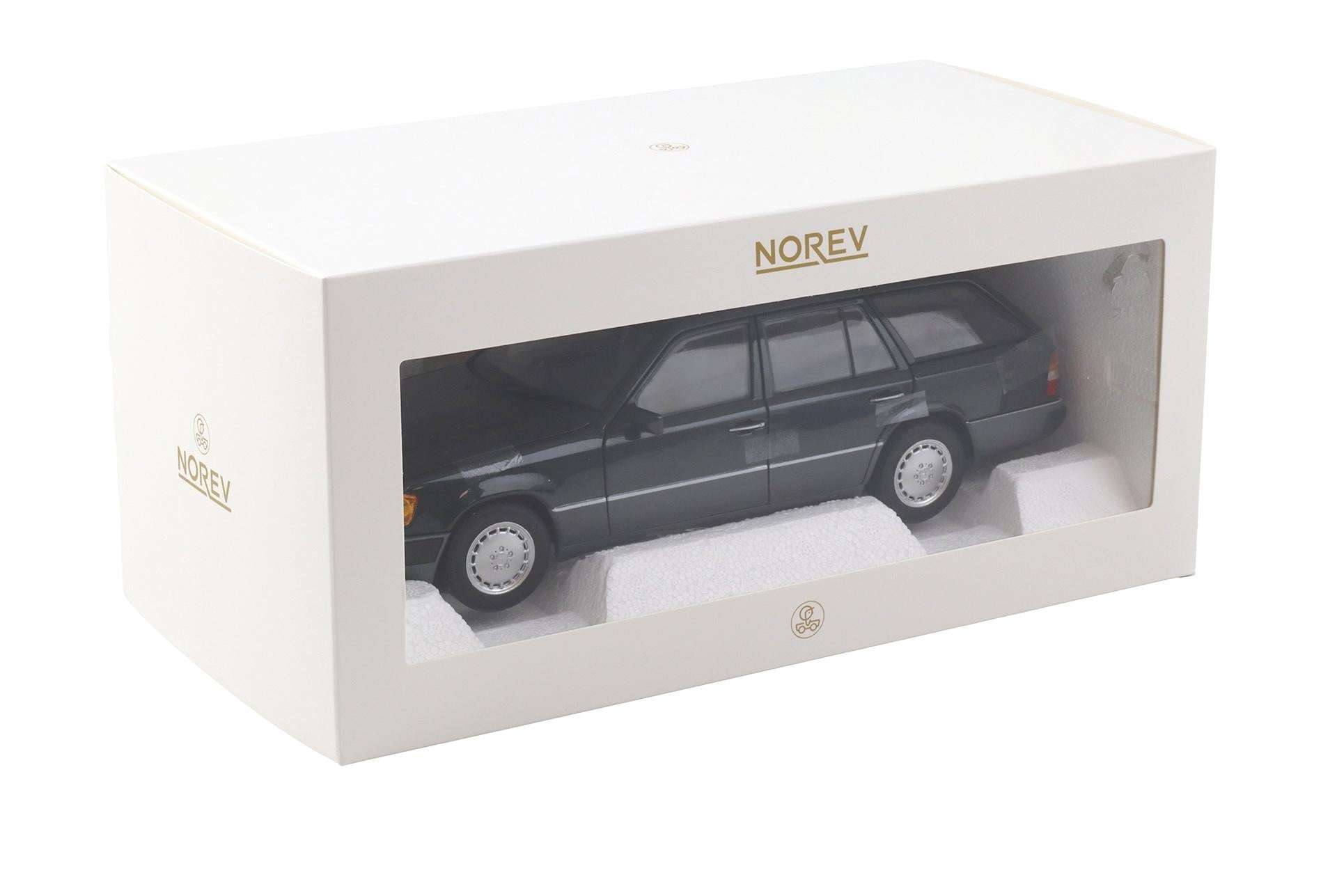 Norev 1:18 1990 Mercedes-Benz E Class 300TD (S124) Station Wagon T-Model Black 1:18 STM Diecast Default Title Default Title-