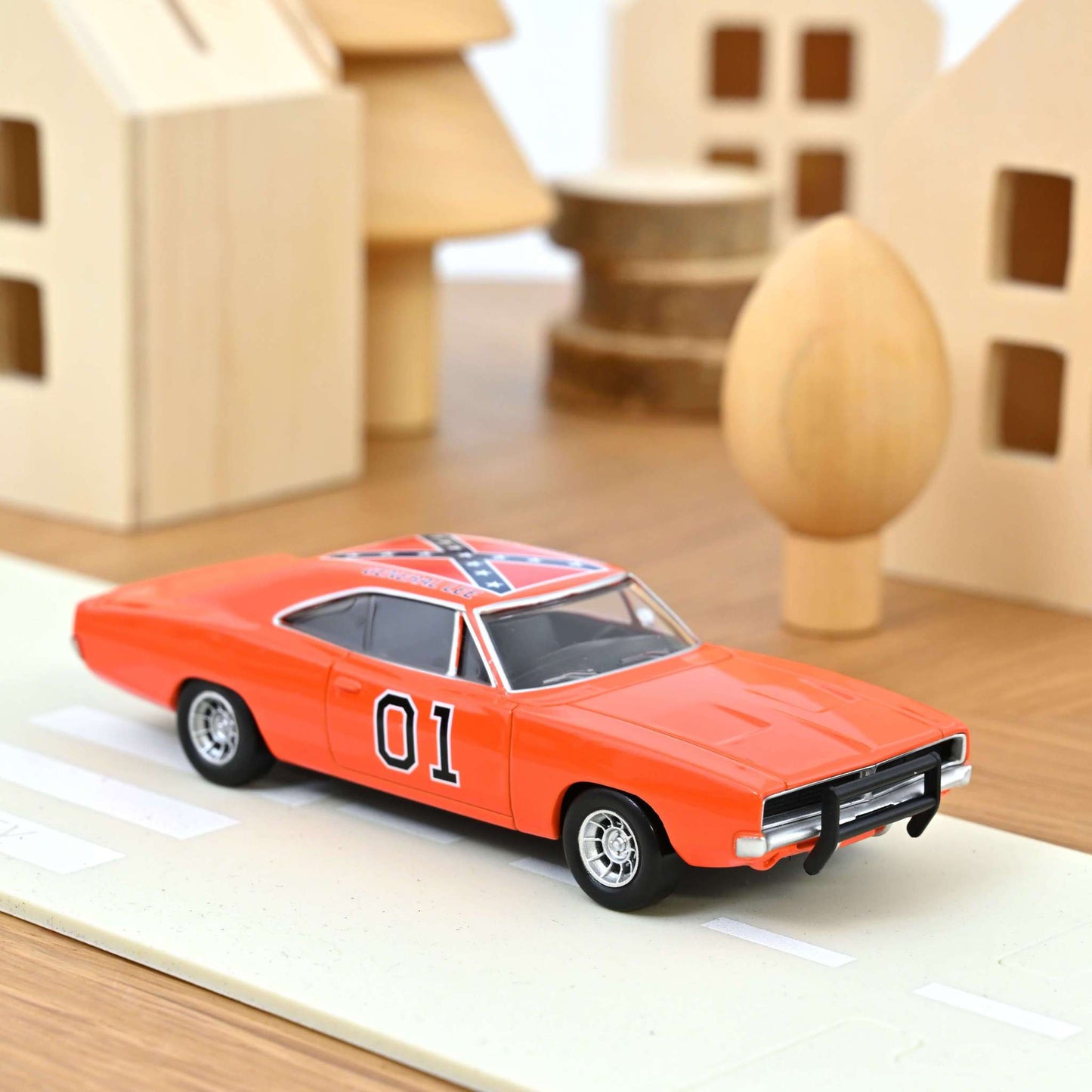 Norev 1969 Dodge Charger #01 General Lee Jet-Car Orange 1:43 Cartsfy Inc.