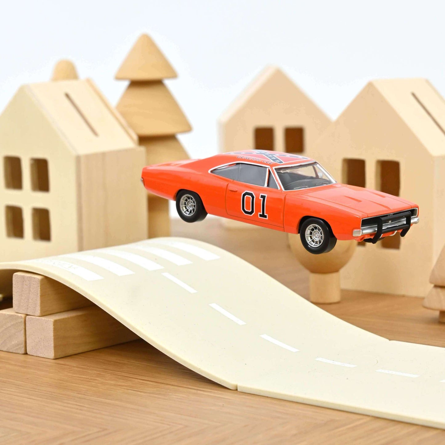 Norev 1969 Dodge Charger #01 General Lee Jet-Car Orange 1:43 Cartsfy Inc.