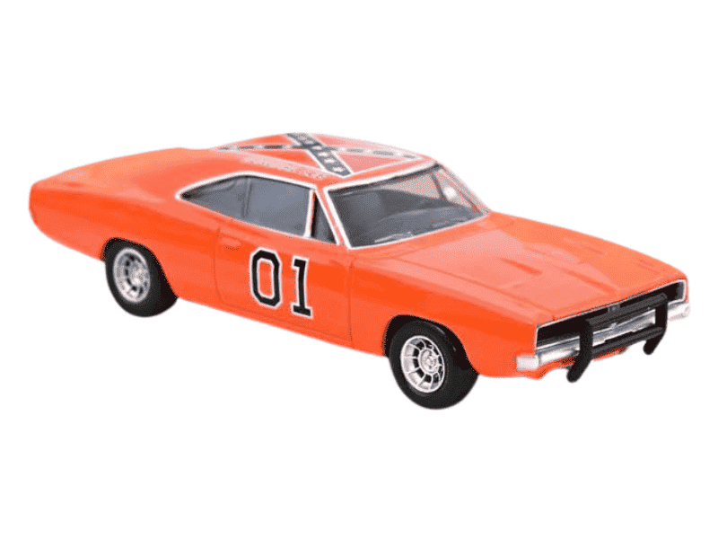 Norev 1969 Dodge Charger #01 General Lee Jet-Car Orange 1:43 Cartsfy Inc.
