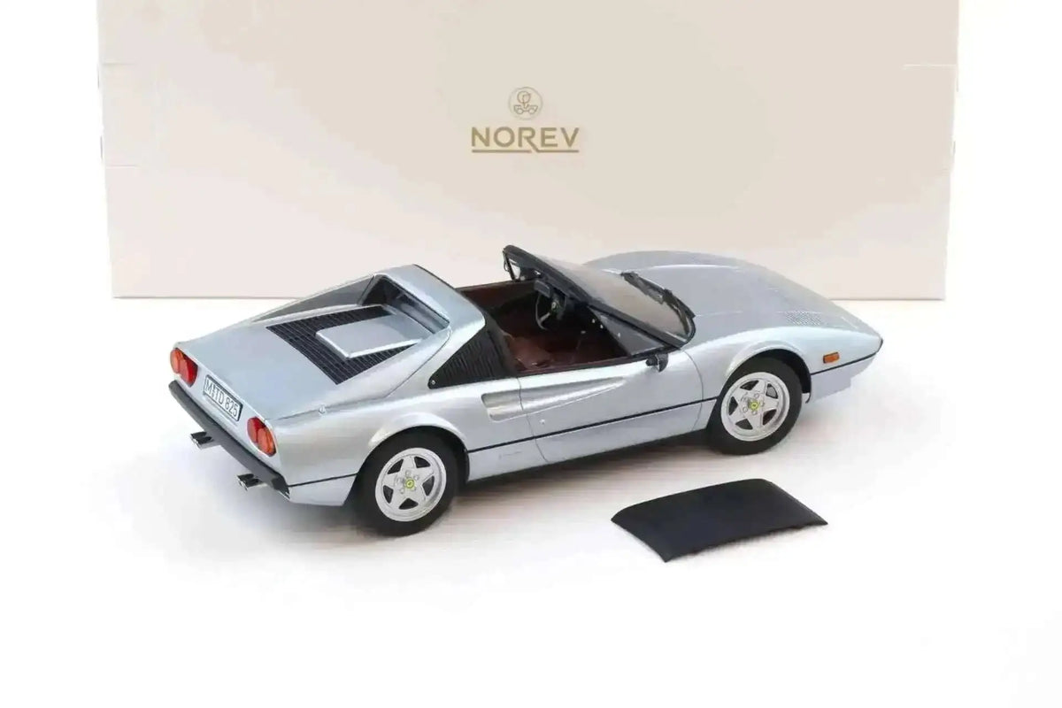 Norev 1982 Ferrari 308 GTS Silver Metallic 1:18 Cartsfy Inc.
