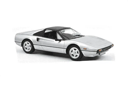 Norev 1982 Ferrari 308 GTS Silver Metallic 1:18 Cartsfy Inc.