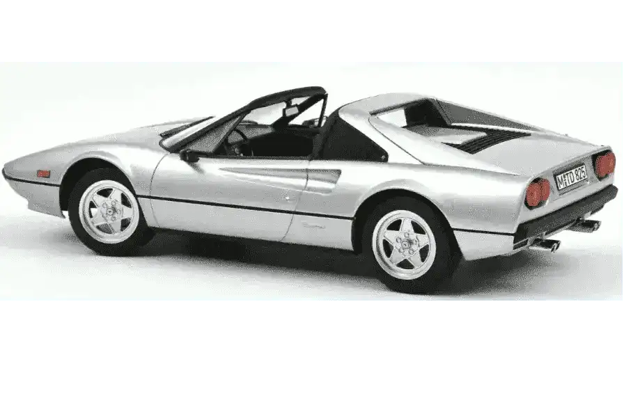 Norev 1982 Ferrari 308 GTS Silver Metallic 1:18 Cartsfy Inc.