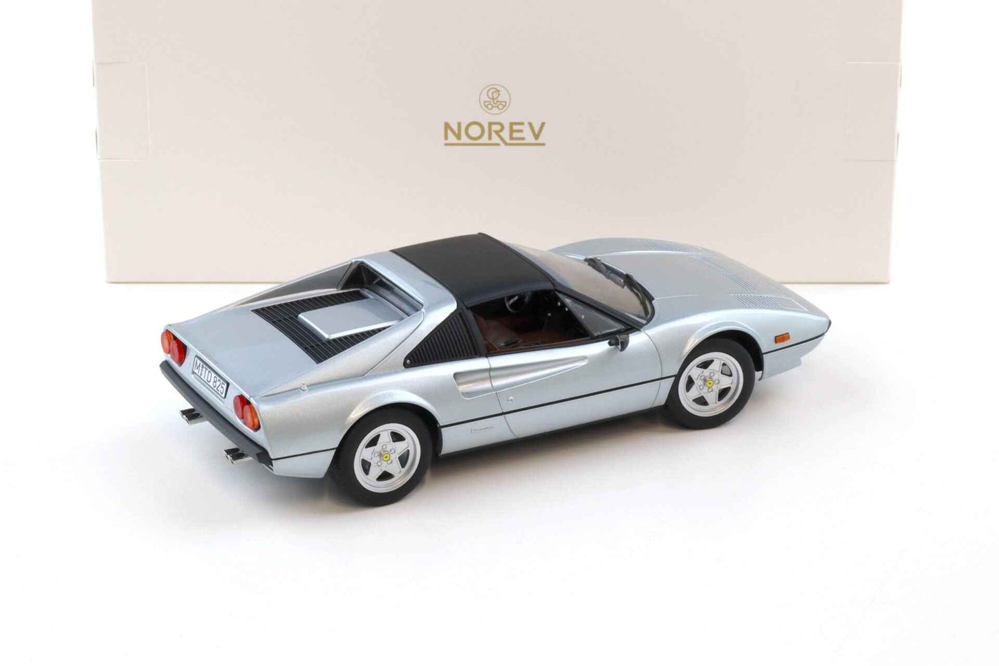 Norev 1982 Ferrari 308 GTS Silver Metallic 1:18 Cartsfy Inc.