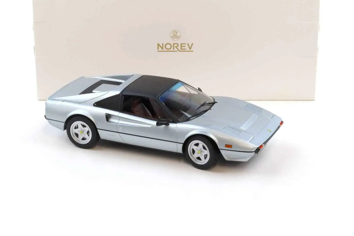 Norev 1982 Ferrari 308 GTS Silver Metallic 1:18 Cartsfy Inc.