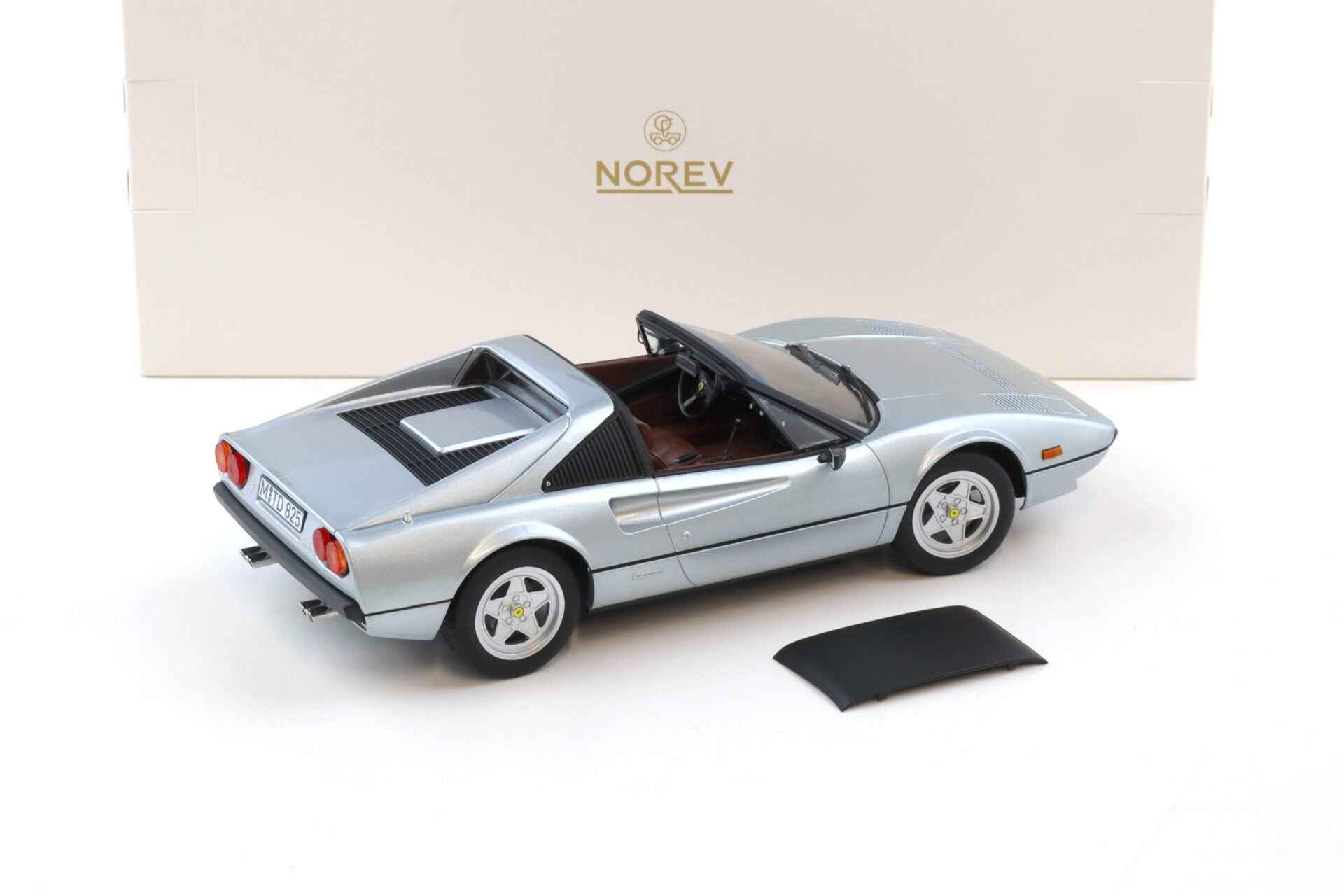 Norev 1982 Ferrari 308 GTS Silver Metallic 1:18 Cartsfy Inc.