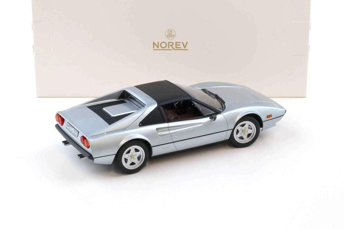 Norev 1982 Ferrari 308 GTS Silver Metallic 1:18 Cartsfy Inc.