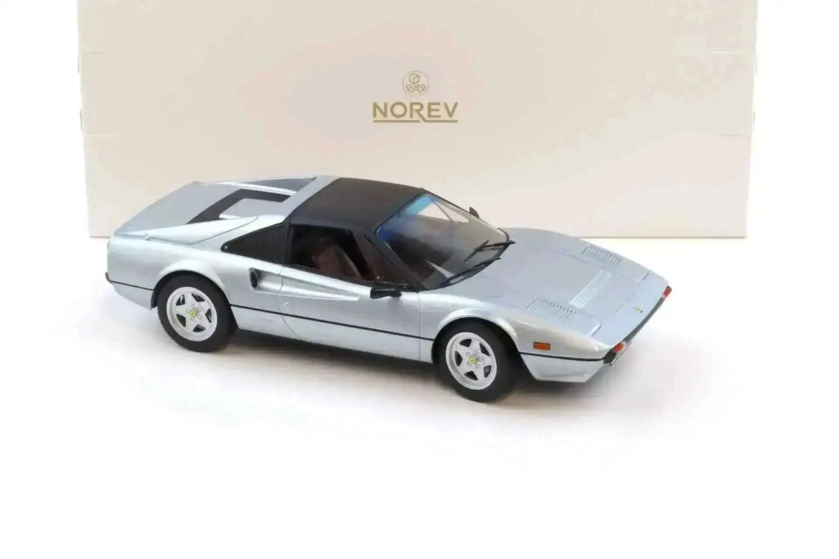 Norev 1982 Ferrari 308 GTS Silver Metallic 1:18 Cartsfy Inc.