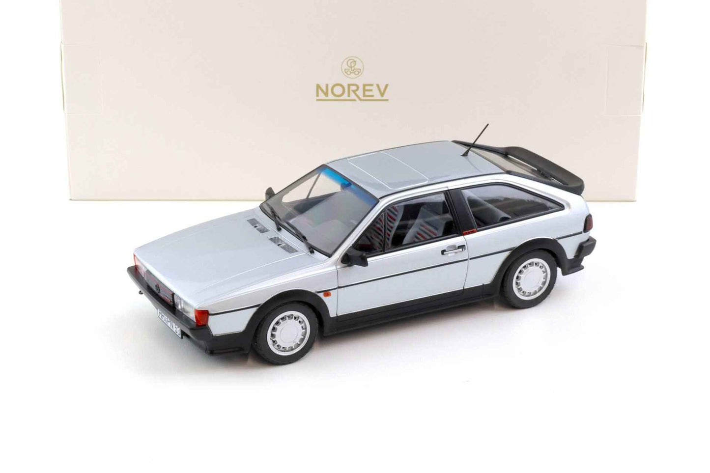Norev 1988 Volkswagen Scirocco 2 GTX 16V Silver 1:18 Cartsfy Inc.