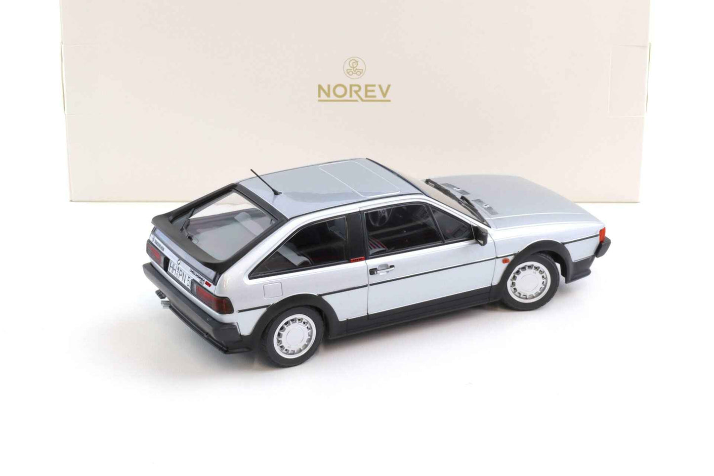 Norev 1988 Volkswagen Scirocco 2 GTX 16V Silver 1:18 Cartsfy Inc.