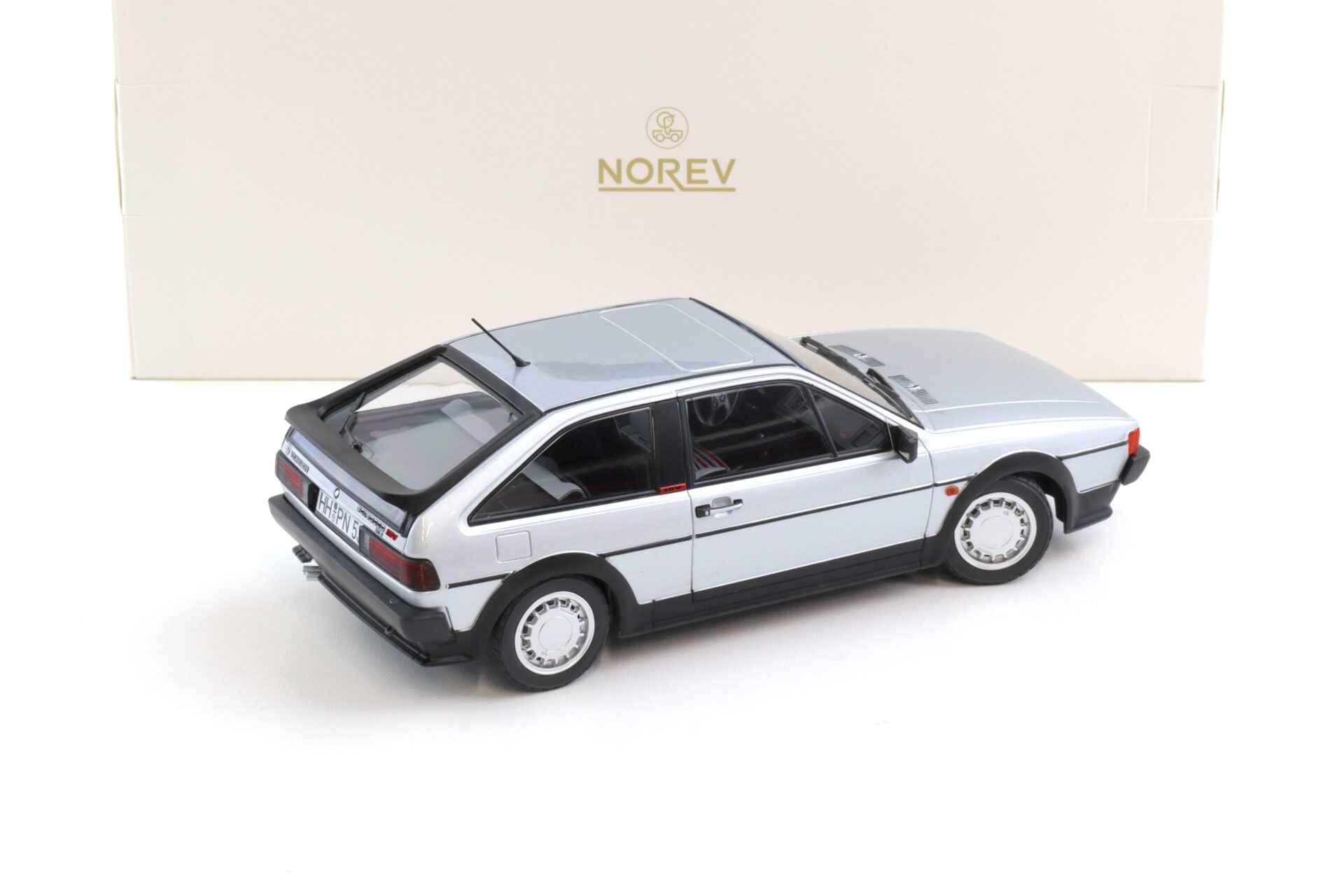 Norev 1988 Volkswagen Scirocco 2 GTX 16V Silver 1:18 Cartsfy Inc.