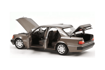 Norev 1990 Mercedes-Benz E Class 500E (W124) Impala Brown Metallic 1:18 Cartsfy Inc.