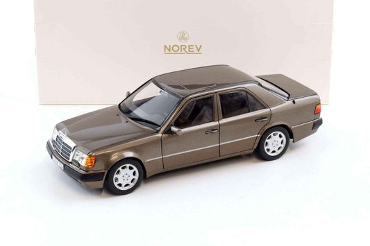 Norev 1990 Mercedes-Benz E Class 500E (W124) Impala Brown Metallic 1:18