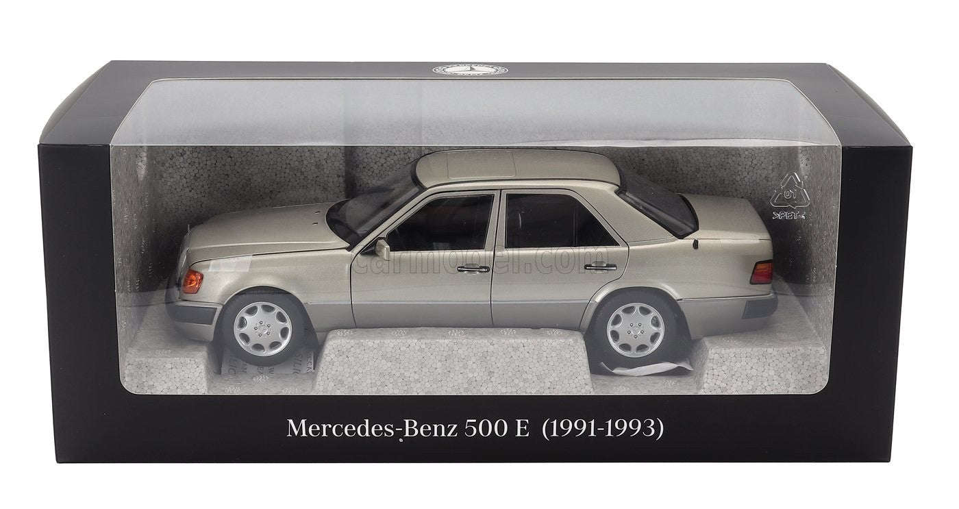 Norev 1990 Mercedes-Benz E Class 500E (W124) Smoke Silver 1:18 STM Diecast Default Title Default Title-