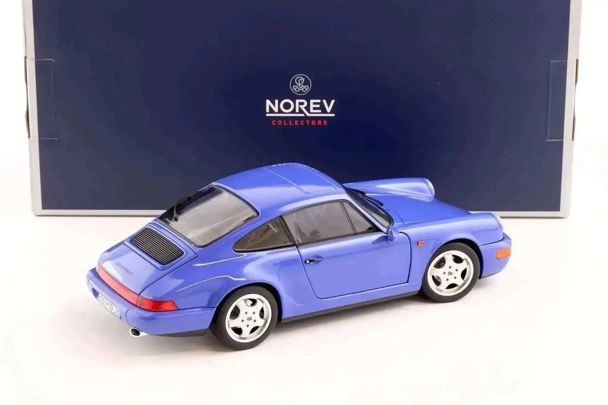 Norev 1990 Porsche 911 964 Carrera 4 Maritime Blue 1:18 LIMITED Cartsfy Inc.