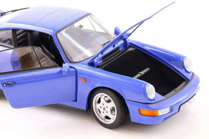 Norev 1990 Porsche 911 964 Carrera 4 Maritime Blue 1:18 LIMITED Cartsfy Inc.