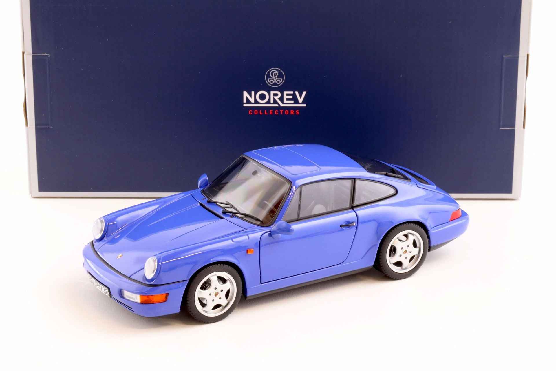Norev 1990 Porsche 911 964 Carrera 4 Maritime Blue 1:18 LIMITED STM Diecast Default Title Default Title-