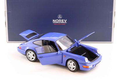 Norev 1990 Porsche 911 964 Carrera 4 Maritime Blue 1:18 LIMITED STM Diecast Default Title Default Title-